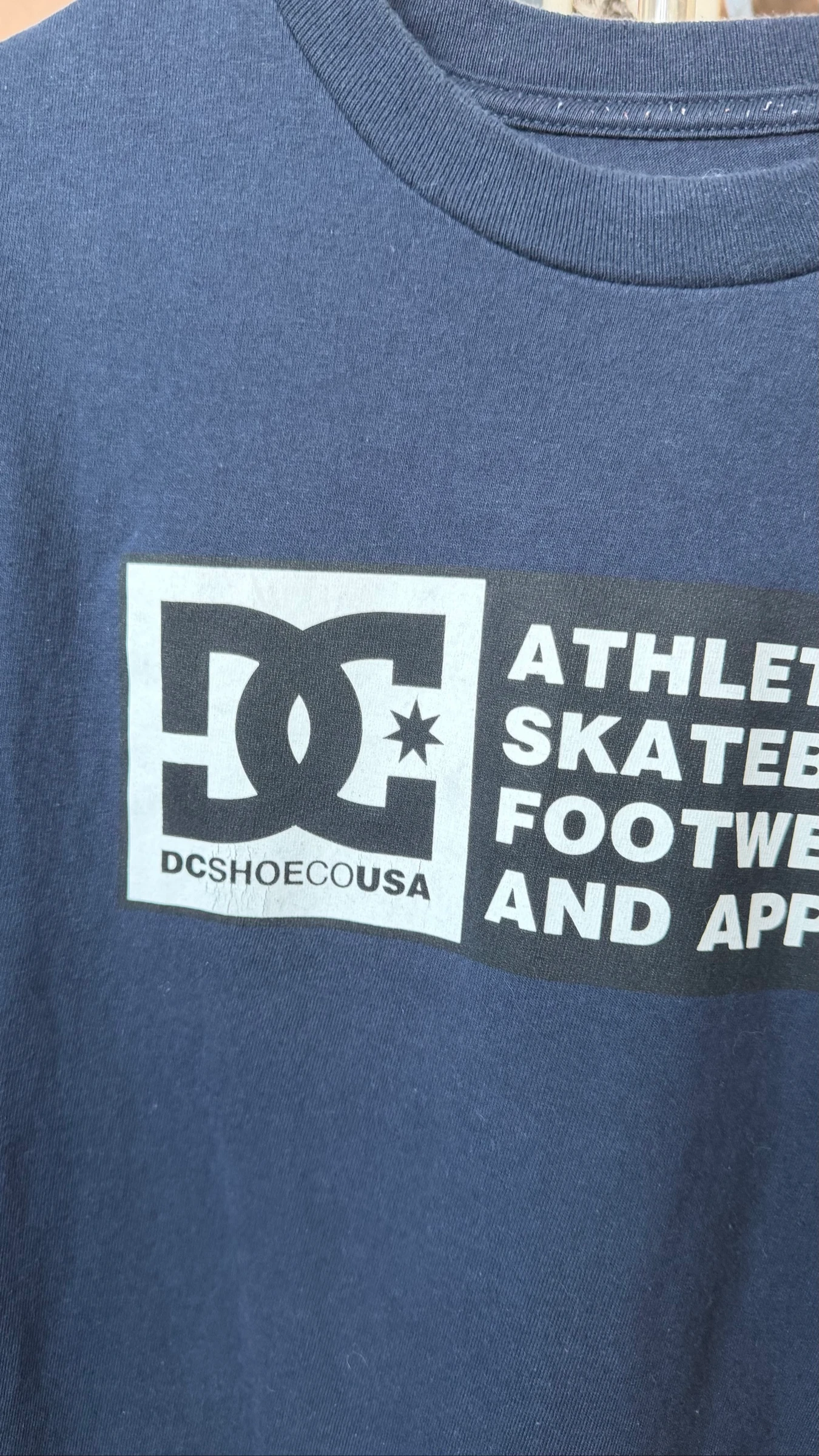 Camiseta DC Shoes Heritage azul marinho tamanho P – photo 2